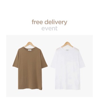 Set 2 Áo phông trơn hàn quốc chất cotton
