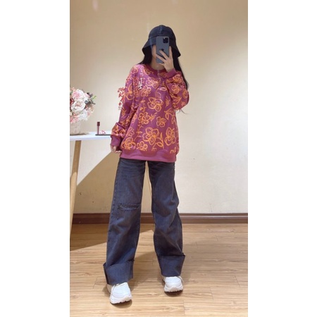 Áo Sweater M.LB hoa siêu đẹp | BigBuy360 - bigbuy360.vn