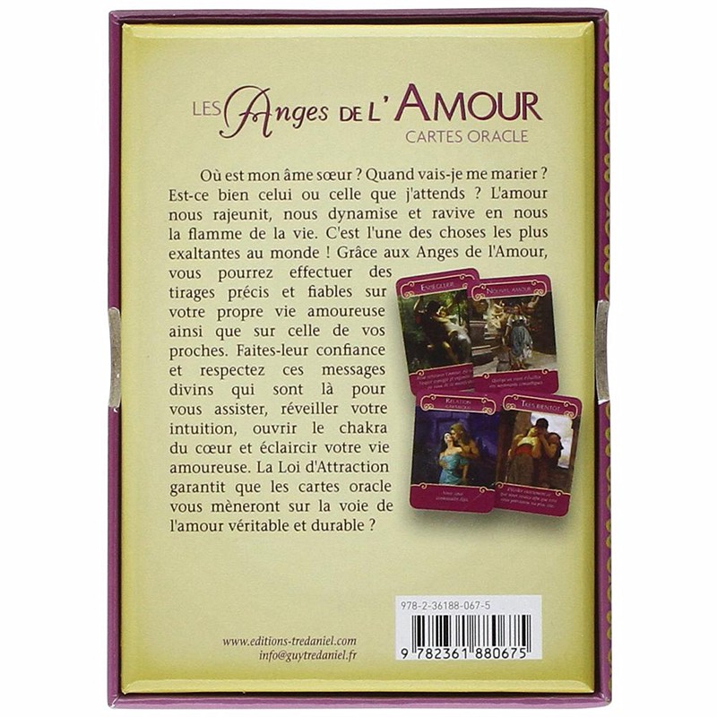 Bộ Bài Tarot Bói The Romance Angels Oracle tarot  Cao Cấp