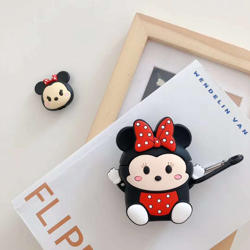 Case AirPods Vỏ Bọc Tai Nghe AirPods 1/2 Mickey Minnie- Minh An Saigon