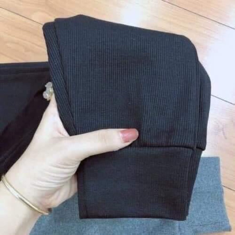 Quần jokerr len tăm nữ hàng bigsize- quần ho tăm nữ
