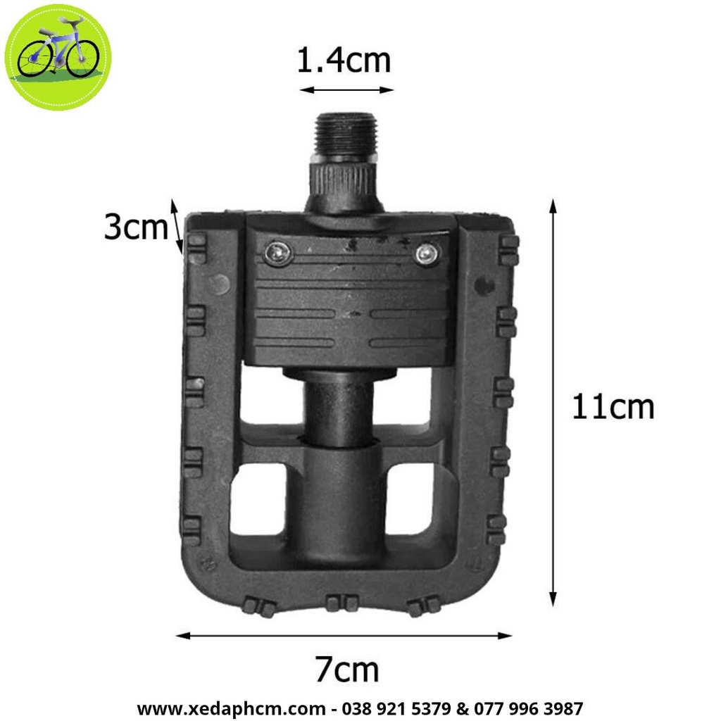 Pedal Bàn đạp xe đạp gấp xếp pedan gấp