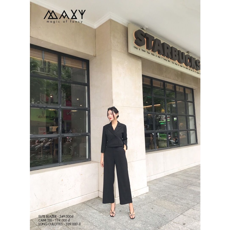 Blazer croptop tay lửng elite blazer Maxy Workshop