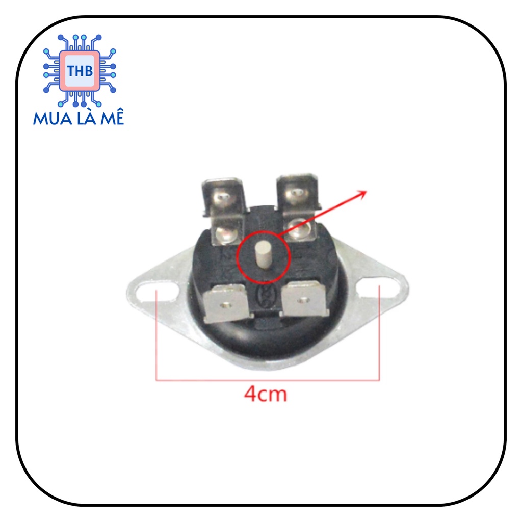 Rơ le nhiệt KSD302 93 độ rơ le nhiệt bình nóng lạnh 93 độ.