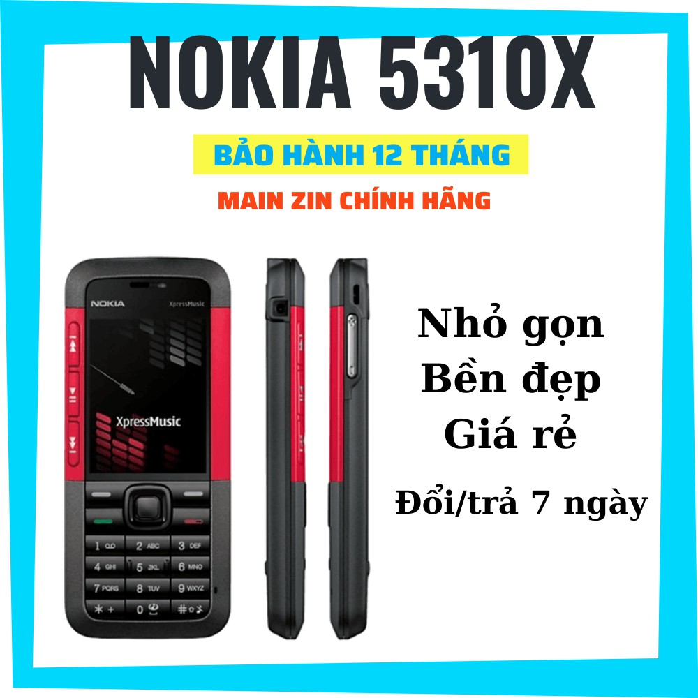 Điện thoại cổ giá rẻ, chính hãng Nokia 5310