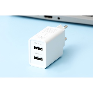Adapter Sạc 2.4A Dual Hydrus ACL2018