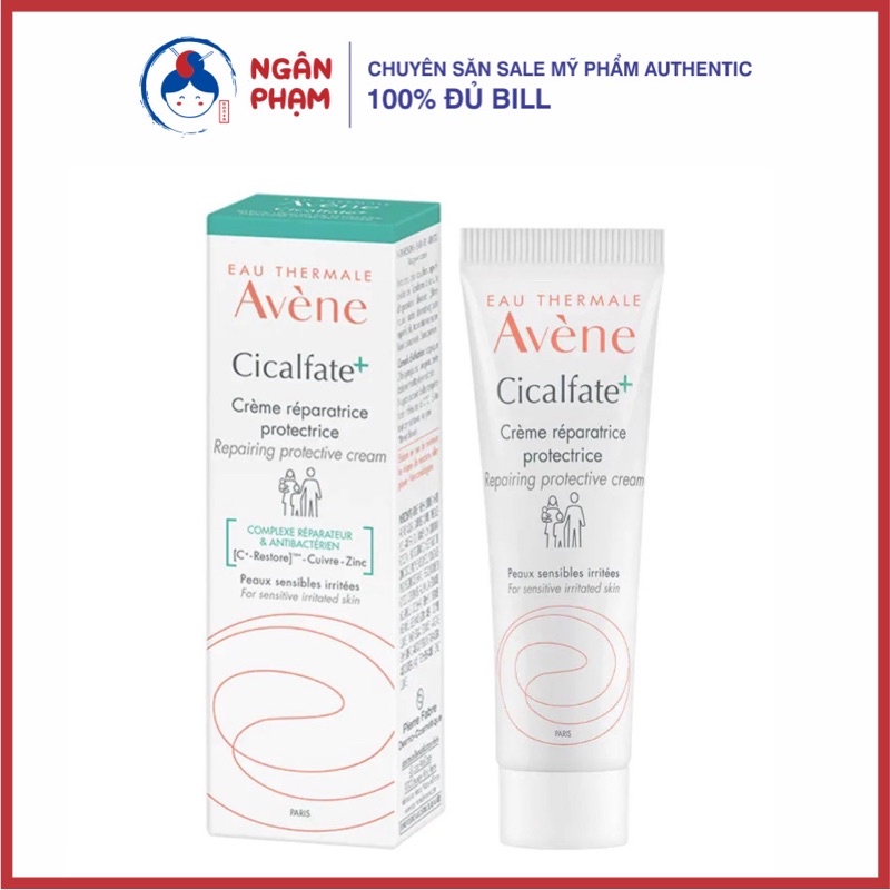 [Có Bill ] Kem làm lành sẹo, thâm và phục hồi da Avene Cicalfate+ 40ml