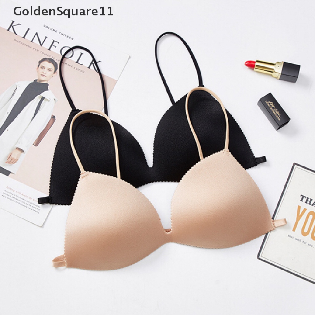 Áo Ngực Silicone Không Đường May Có Đệm Nâng Ngực Thoáng Khí Goldsquare11