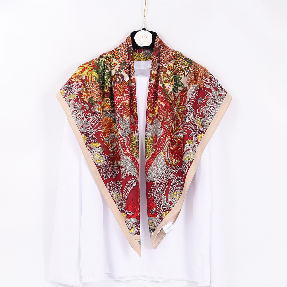Khăn Choàng Chống Nắng In Họa Tiết Thời Trang Khổ 90cm(35.4inch) Tudung WJ1007-13-02