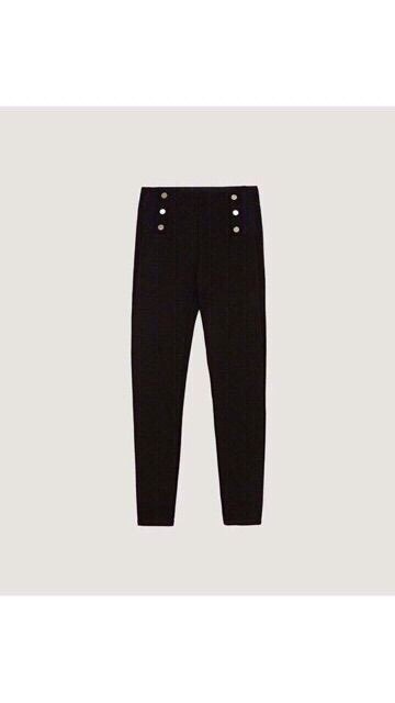 Quần legging cạp cao 6 khuy | BigBuy360 - bigbuy360.vn