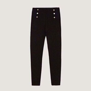 Quần legging cạp cao 6 khuy