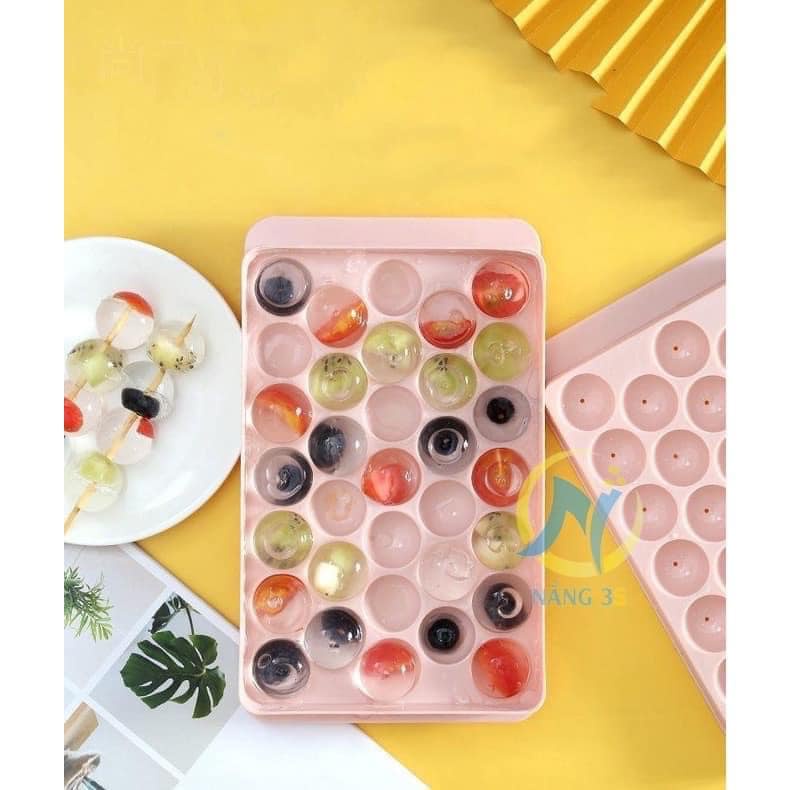 Khay đá tròn viên