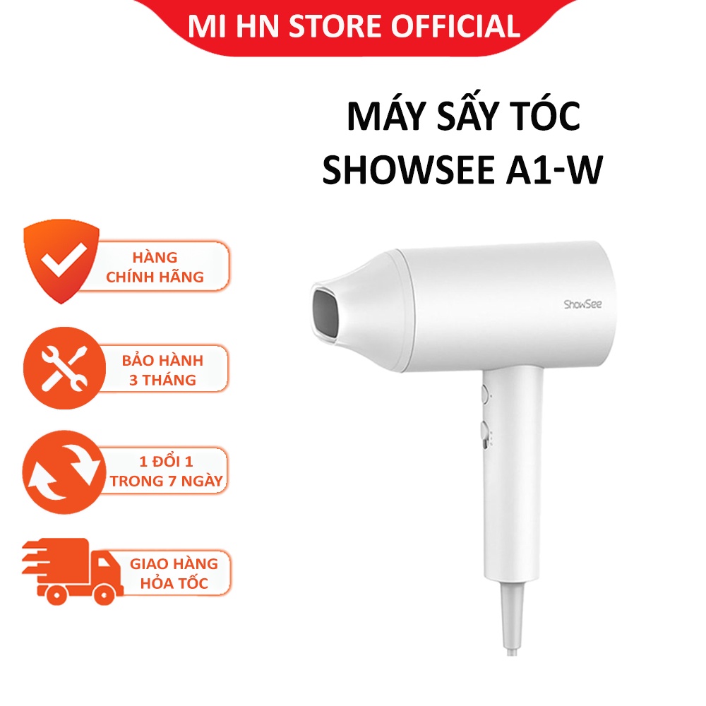 Máy sấy tóc Xiaomi ShowSee A1-A2-W - Bảo hành 3 tháng - Shop Mi HN Offical Store
