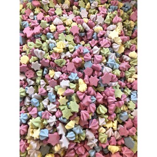 Bánh lòng trắng trứng mix rau củ (bánh ngôi sao)