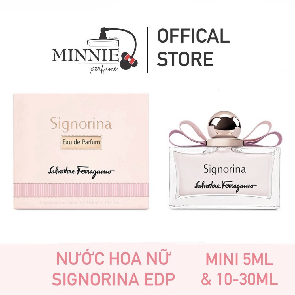 [BILL PHÁP] Nước Hoa Nữ Mini Salvatore Ferragamo Signorina Eau de Parfum