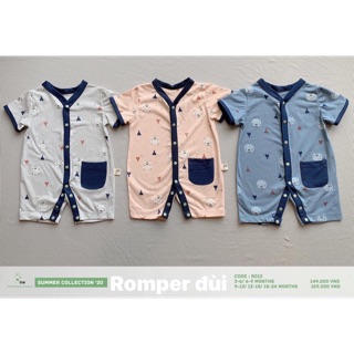Bộ body đùi cho bé - Romper Đùi Trebaby