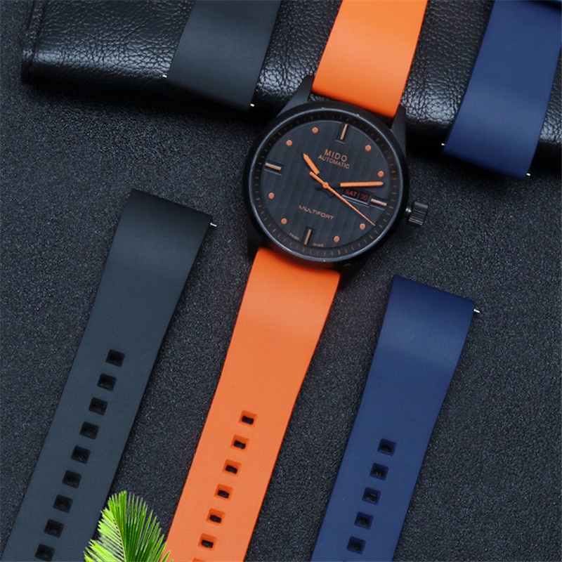 Dây Đeo Đồng Hồ Bằng Silicone Chống Thấm Nước 26mm Cho Diesel DZ4476 DZ4318 DZ4427 DZ4323