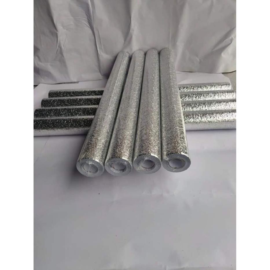 Cuộn giấy bạc dán bếp cách nhiệt, miếng decal dán tường nhà bếp chống thấm bền đẹp - HV Store 271