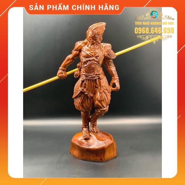 Tượng songuku Tôn Ngộ Không gỗ hương để bàn trang trí