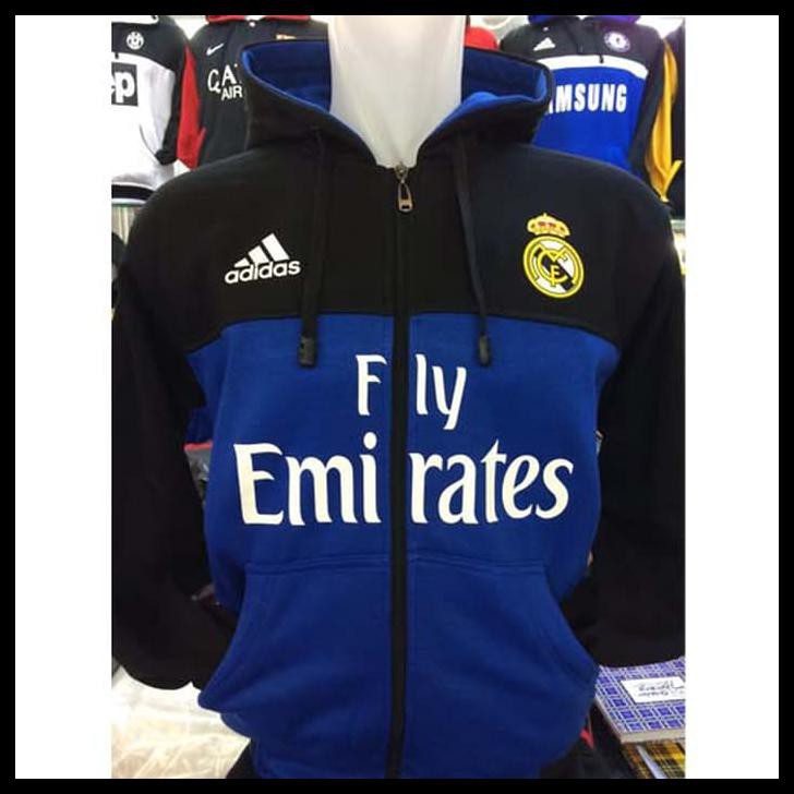 Áo Khoác Hoodie 8999 Real Madrid R-431 Jumper Zip Madridista Los Blancos 2bb9