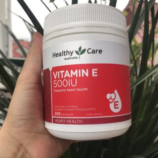 Viên uống Vitamin E Healthy Care 500IU