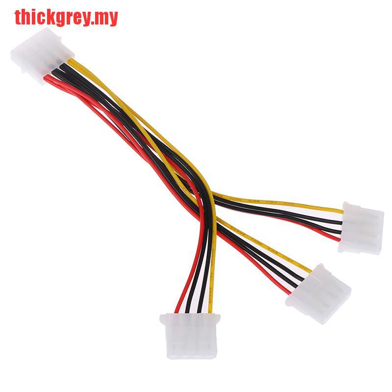 Thiết Bị Chia Nguồn 4 Pin Ide 1-to-3 Molex Ide