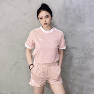 Áo hồng DAS 3 sọc truyền thống