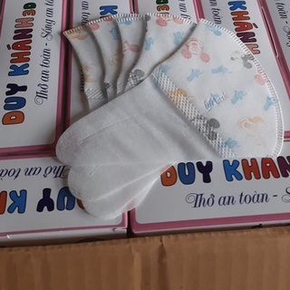 Khẩu trang y tế 3D cho bé Duy Khánh kháng khuẩn hoạt hình cute