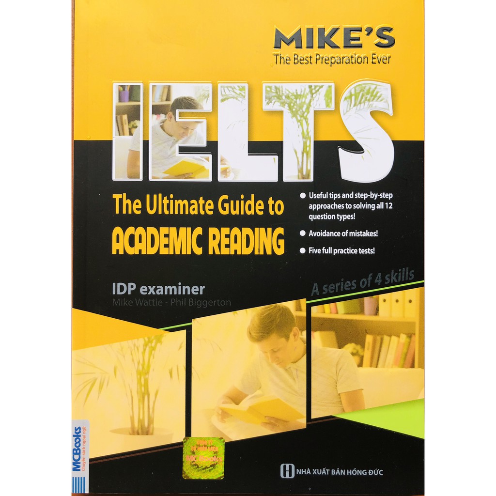 Sách - IELTS The Ultimate Guide to: Academic Reading + tặng kèm bút bi