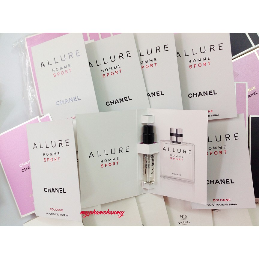 Mẫu thử Nước Hoa Nam Vial Allure Homme Sport