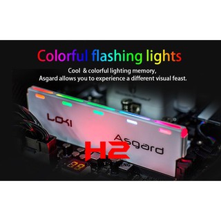 (Rẻ nhất Shopee) RAM ASGARD LOKI DDR4 8GB Bus 2666 RGB