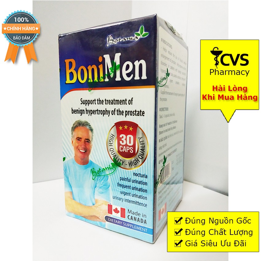 BoniMen - Dành Cho Người Bị Phì Đại Tuyến Tiền Liệt