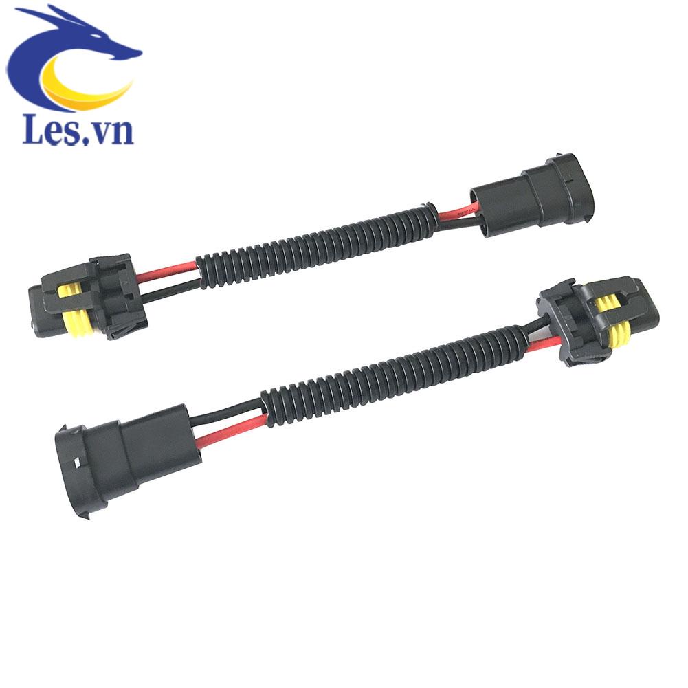 Bộ 2 Ổ Cắm Chuyển Đổi H11 Sang 9005 9006 Cho Đèn Pha