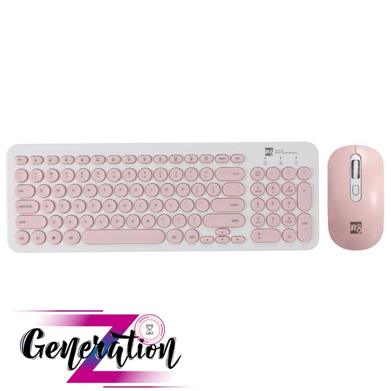 [Mã ELFLASH5 giảm 20K đơn 50K] Bộ bàn phím + chuột không dây R8 1916 - KEYBOARD MOUSE WIRELESS R8 1916