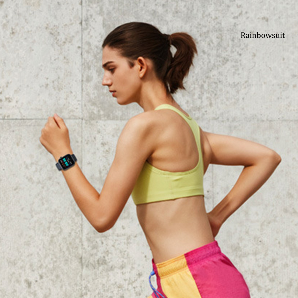 Đồng Hồ Thông Minh Theo Dõi Sức Khỏe Bằng Kim Loại Tpu Có Thể Sạc Lại