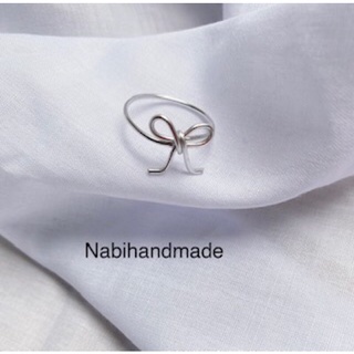 Nhẫn handmade uốn hình nơ