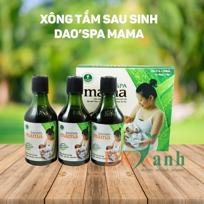 NƯỚC TẮM THẢO DƯỢC CHO PHỤ NỮ SAU SINH DAO'SPA MAMA