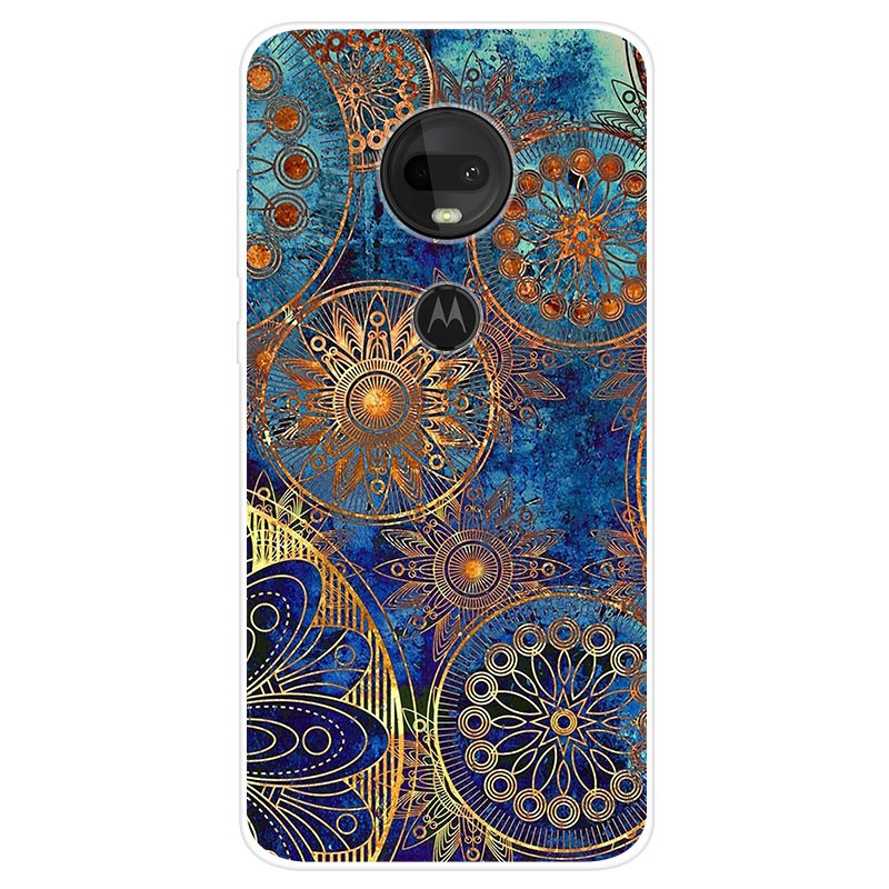 Motorola Moto G7 Plus Case Silicone TPU Back Cover Cartoon Soft Phone Case
