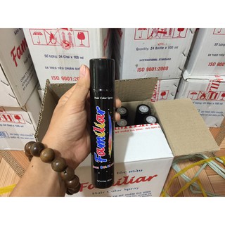 Keo xịt tóc màu Familiar K2
