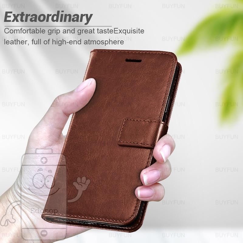 Xiaomi MI 11 Pro Lite Redmi K40 Pro Note 10s Case Full Body Flip Leather Cover Phone Stand Shockproof Cases