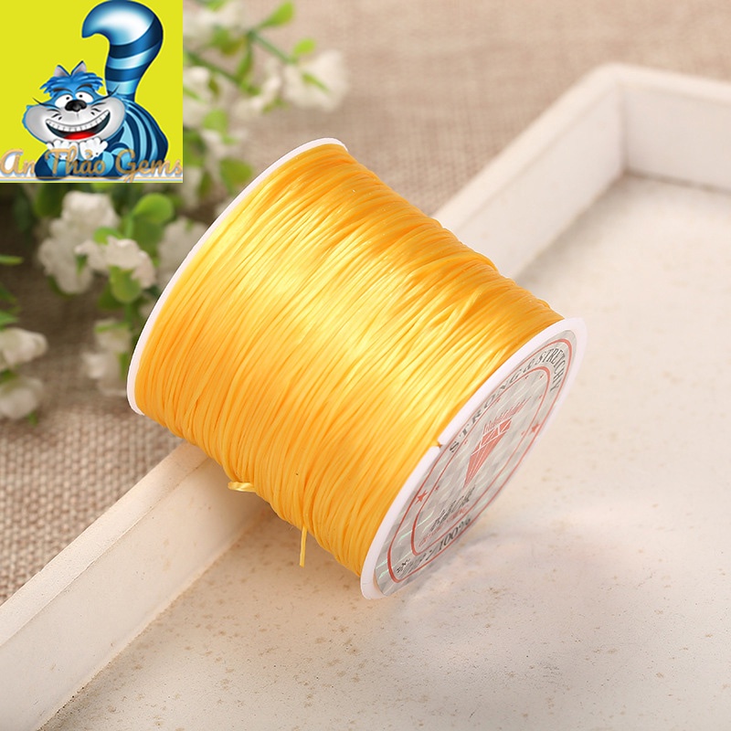 Dây Chun Xâu Vòng Tay Co Giãn, Loại Siêu Bền Đủ Màu Sắc