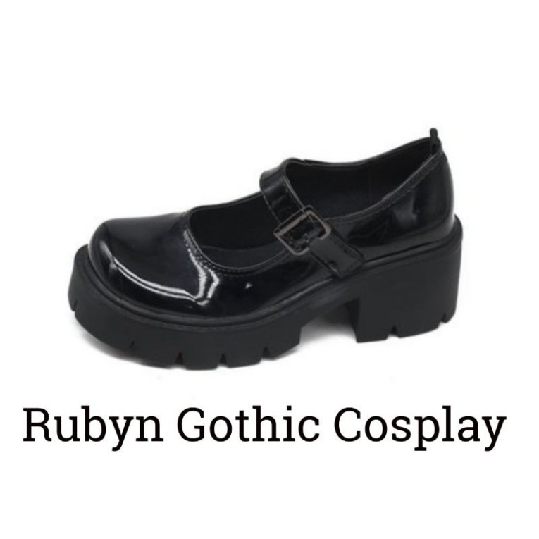 [CÓ SẴN] 🍁 Giày Lolita Oxford đế cao cosplay học sinh Nhật Bản ( BÓNG VÀ NHÁM ) | BigBuy360 - bigbuy360.vn