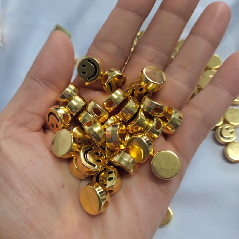 Set 20 mặt cưòi nhựa mẫu mới 2022 làm trang sức ,xỏ DIY, làm vòng handmade