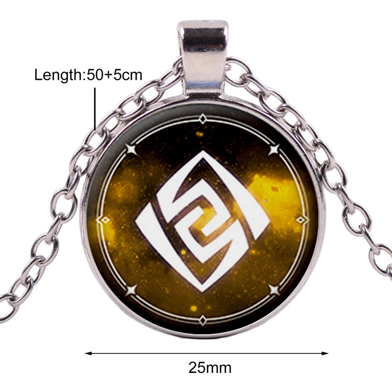 Vòng Cổ Choker Cosplay Game Genshin Impact Eye of God Cho Nam Và Nữ