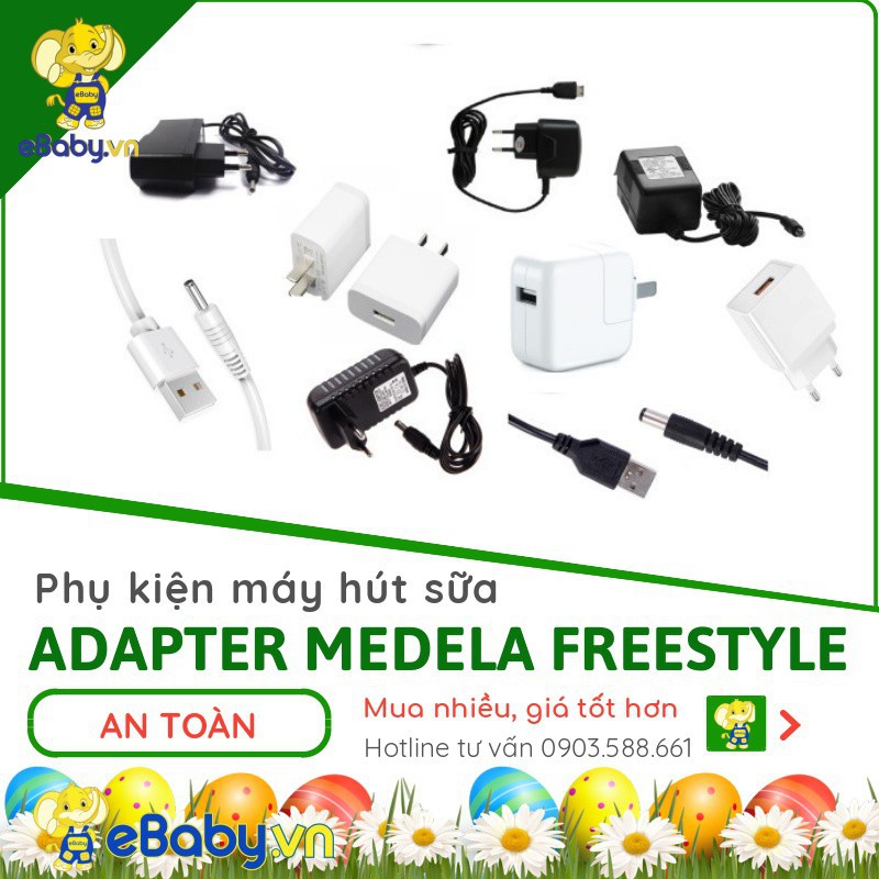 NGUỒN MEDELA FREESTYLE hàng CHÍNH HÃNG, CAO CẤP,MỚI 100% ,Dùng được cho mọi loại máy Medela