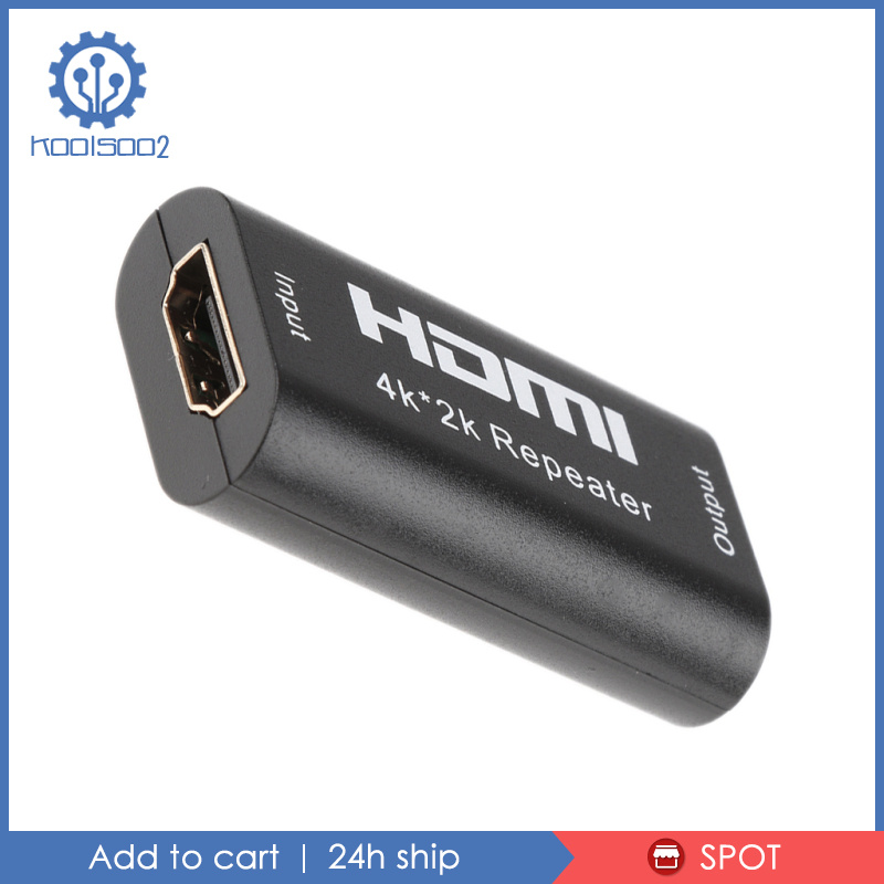 1080P 3D HDMI 4K*2K Repeater Extender Booster Adapter Signal HDTV Up to 40M | BigBuy360 - bigbuy360.vn