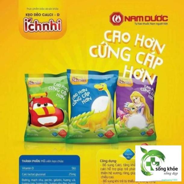 Kẻo dẻo calci D Ích Nhi