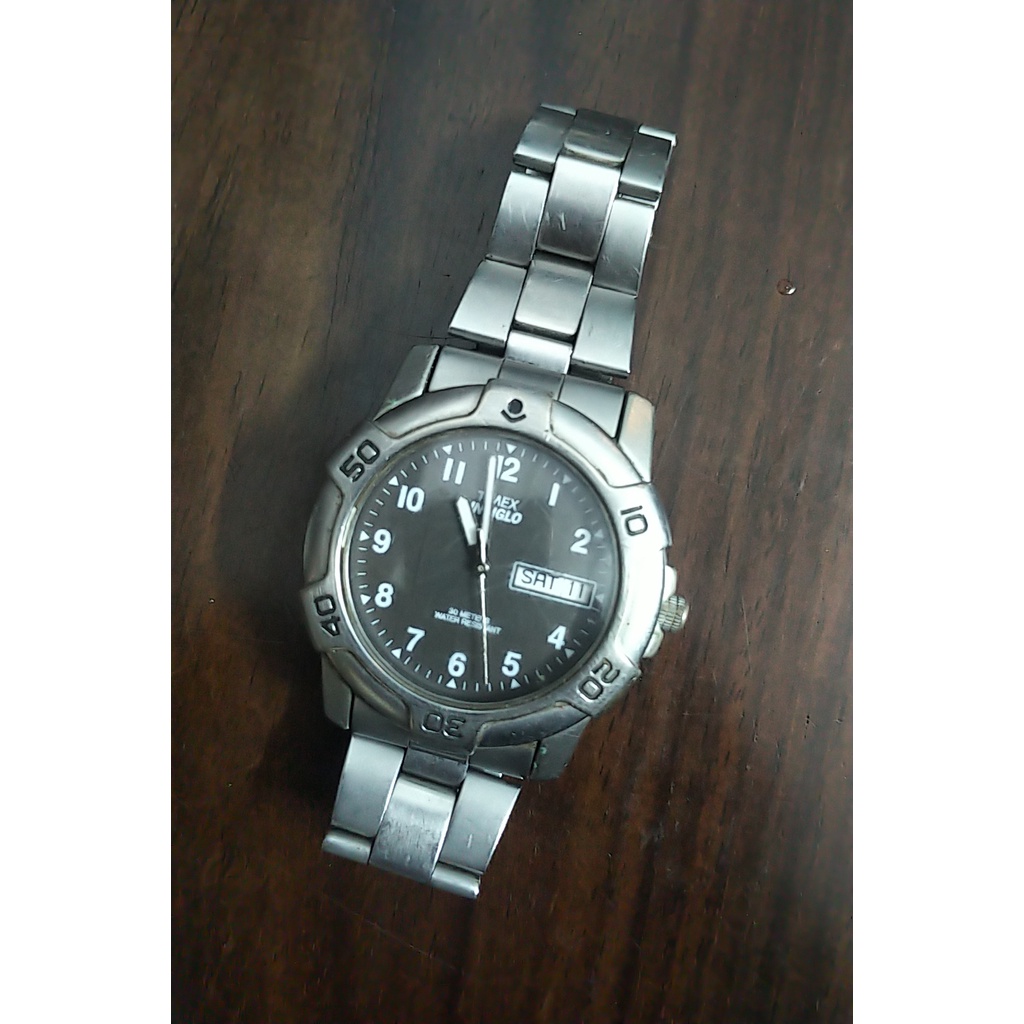 Đồng hồ unisex Timex T2N747 dây vải hàng 2hand cực mới chính hãng