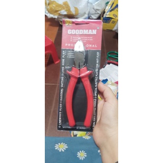 kìm cắt goodman đỏ 6"