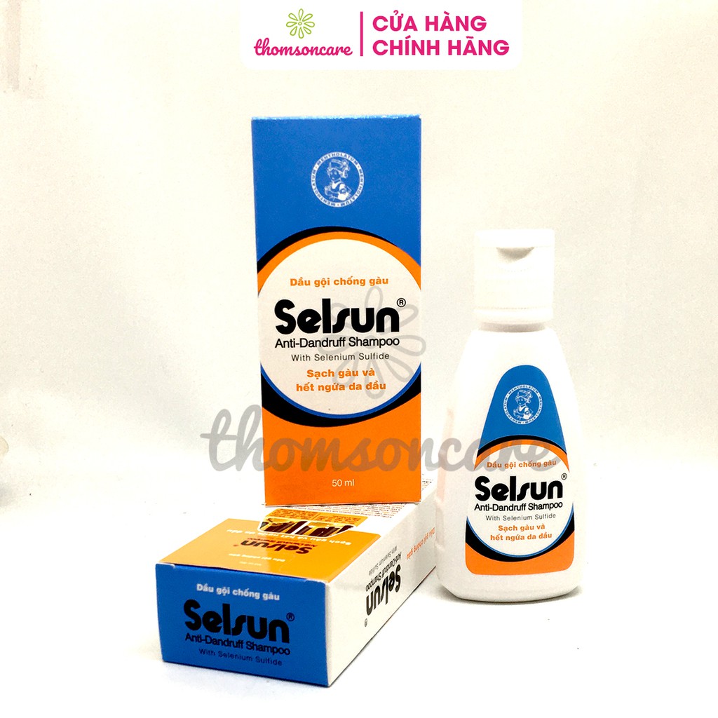 Selsun - Selsun Anti - Dandruff Shampoo - Dầu gội ngăn ngừa gàu, sạch gàu, hết ngứa da đầu